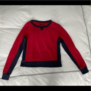 Rag & Bone Red & Blue Sweatshirt